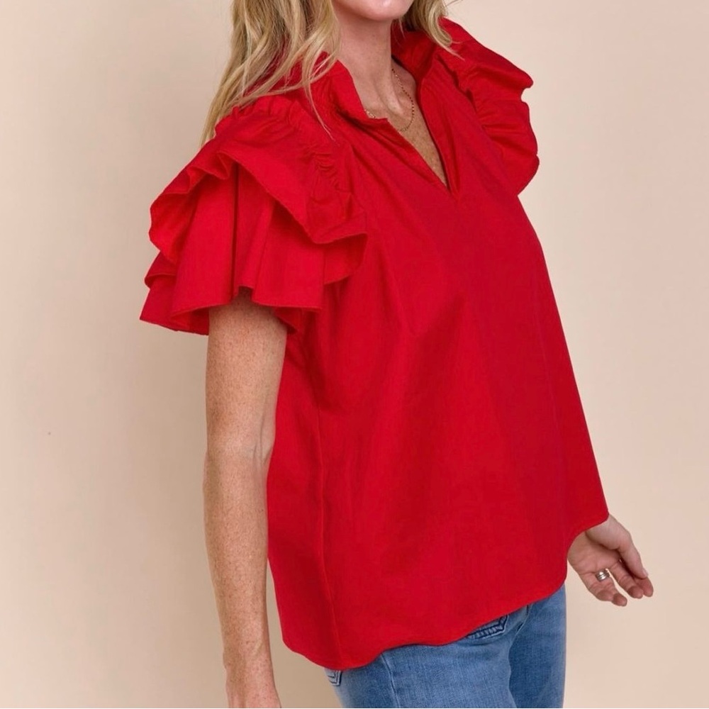 Ruffle top - Picture 3 of 4